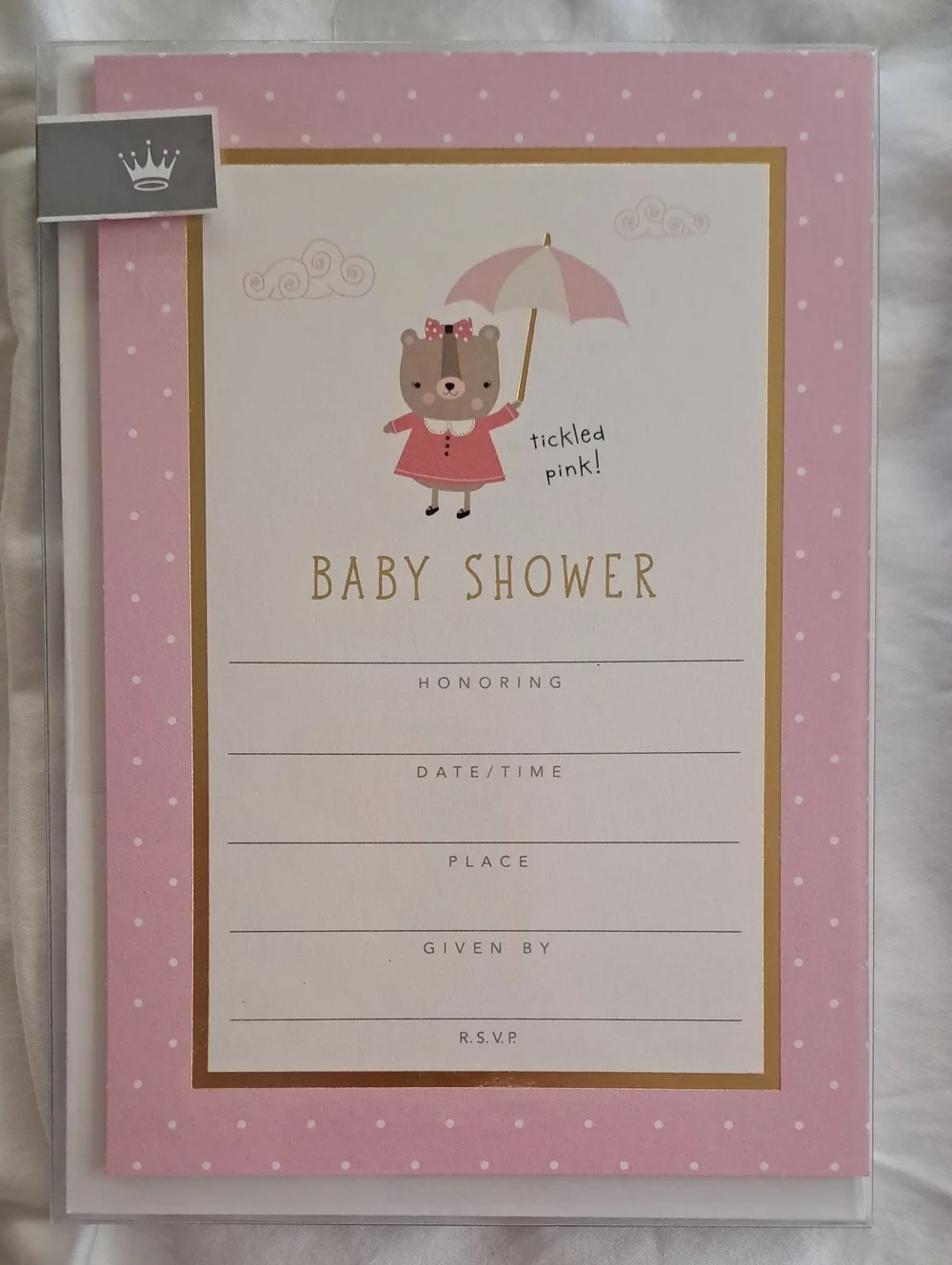 Hallmark White Blank Single-Panel Cards (10 Pack)